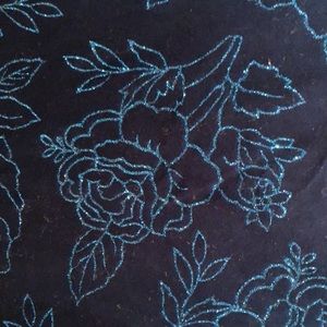 Velvety Teal Sparkly Maxi Dress with matching velvet long sleeve sweater